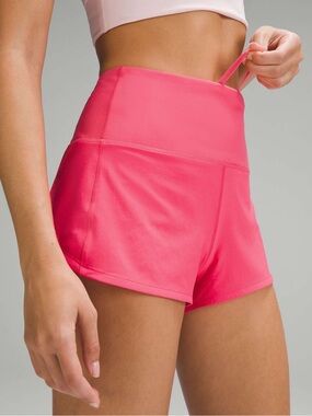 Lululemon Speed Up High-Rise Lined Short 2.5" in Lip Gloss Size 6